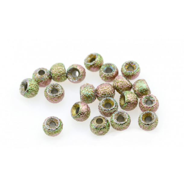 Gritty Tungsten Beads 7/32" - Grey Grit