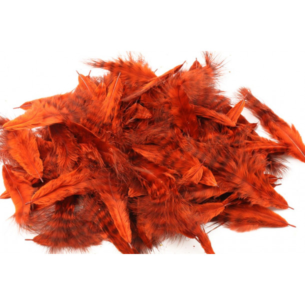Grizzly marabou - Burnt orange