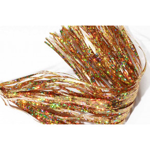 Holo saltwater flash: Wide Pike Flash - Gold