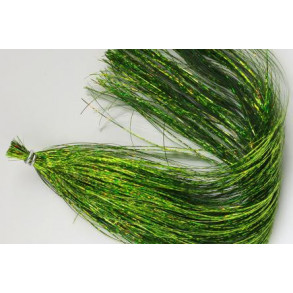 Holografisk Flashabou - Chartreuse (thin)