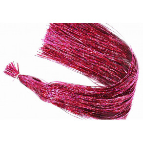 Holografisk Flashabou - Hot Pink (thin)