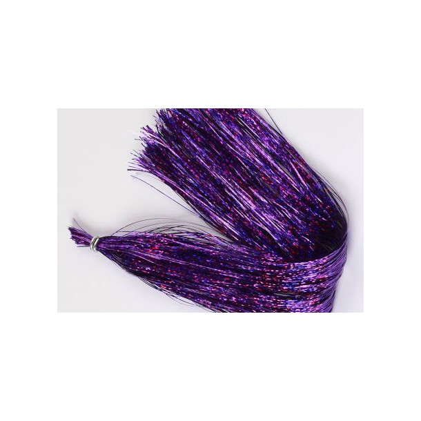 Holografisk Flashabou - Purple (thin)