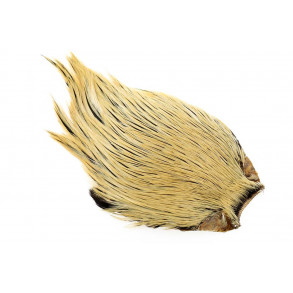 Indian Dry fly Rooster Cape #1 - Badger