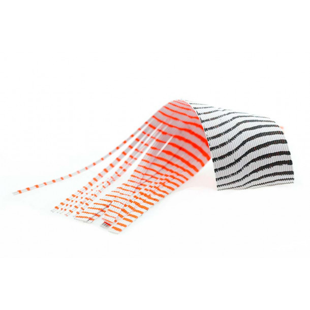 Lizard Legs - White Black Orange