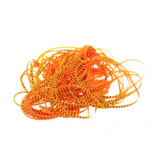 Magnum Predator Rubber Legs - Barred Fluo Orange