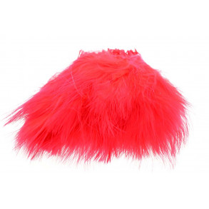 Marabou Blood Quill - Fl.Red