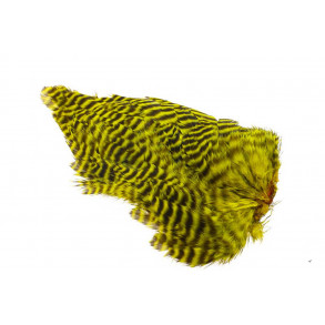 Metz Soft hackles - Grizzly Yellow