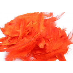 Metz Soft hackles - Hot Orange