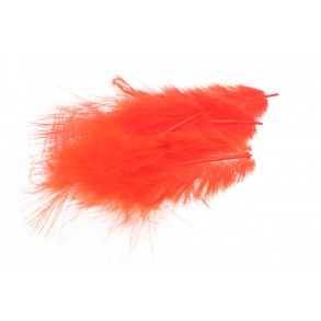 Mini marabou - Fluo Fire Orange