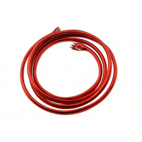 Minnow Body Mylar tube - Full Red (M)