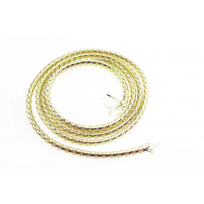 Minnow Body Mylar Tube - Goldtone (M)