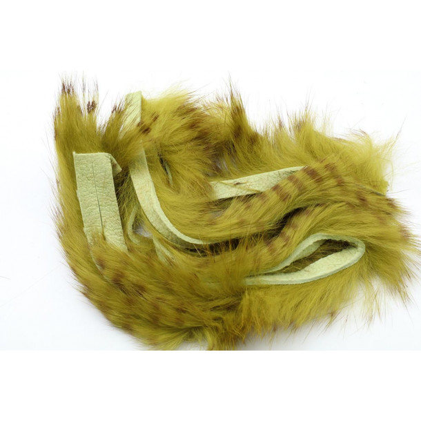 Olive Barred Rabbit Strips - Lt. Olive