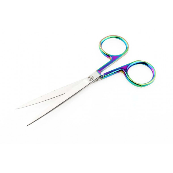 Renzetti Surgical Stainless Steel Scissor - 2 3/4" curved - serrated