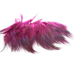 Ringneck Rump Hackle - Fluorescent pink
