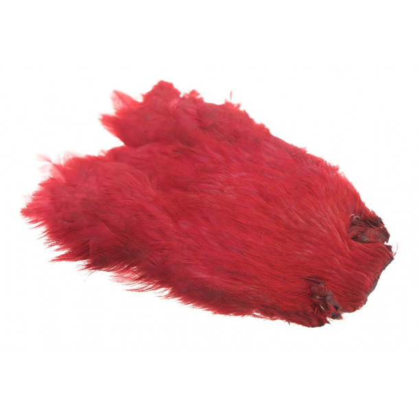 Salmon Hen Neck - Indian Crow Red