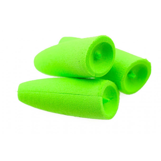 Saltwater popper (10 stk) - Chartreuse