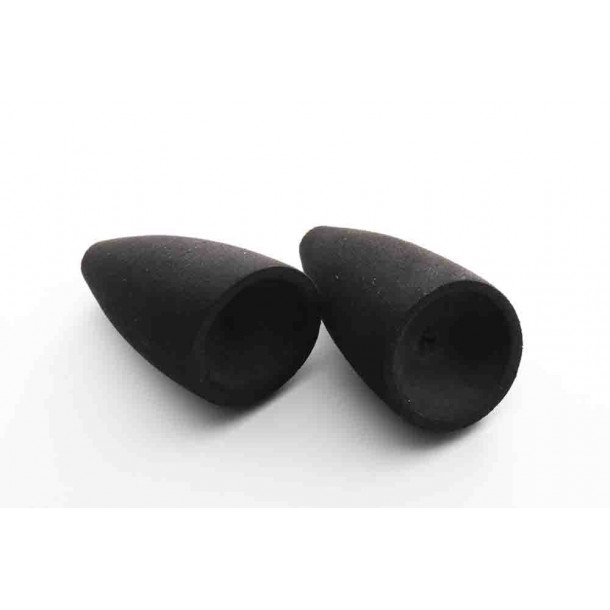 Saltwater popper (10 stk) - Sort