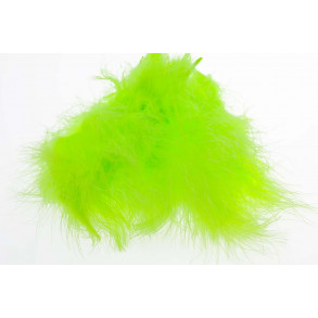 Select Marabou Plumes - Flourescent Chartreuse