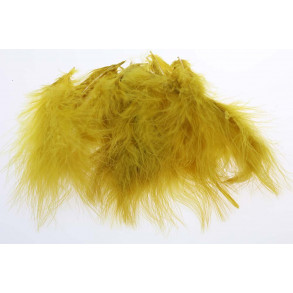 Select Marabou Plumes - Golden olive