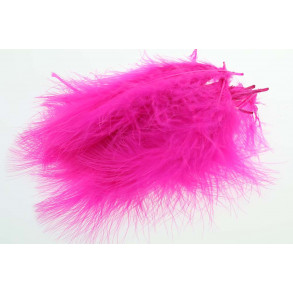 Select Marabou Plumes - Hot Flourescent Pink