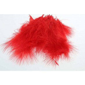 Select Marabou Plumes - Red