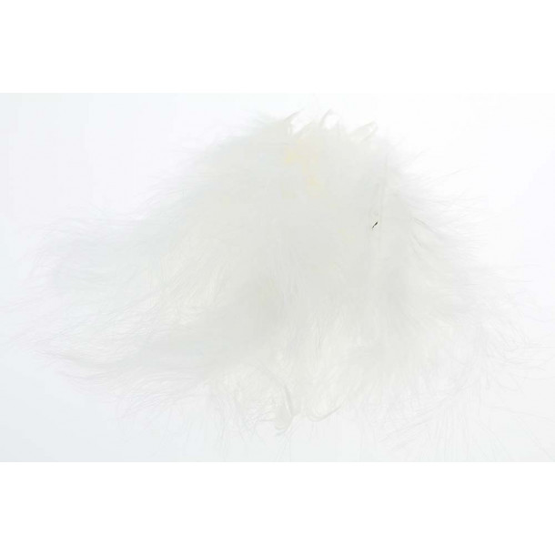 Select Marabou Plumes - White