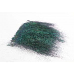 Shimmer fringe - Peacock Green