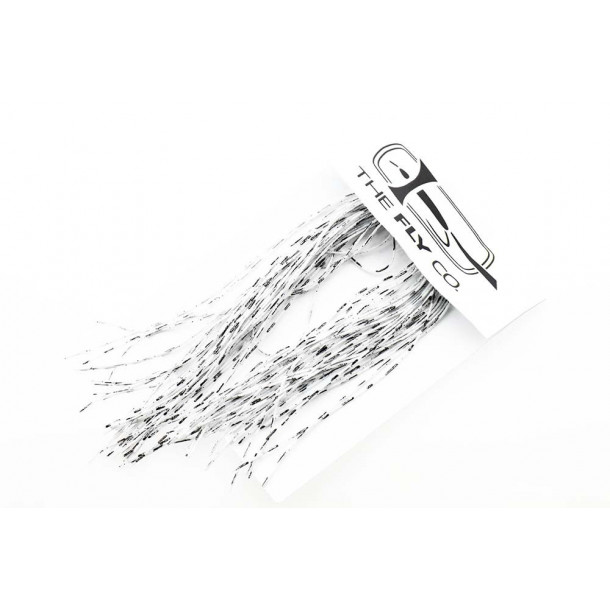 Silicone Micro Mini Legs - Barred Black on White