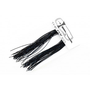 Silicone Micro Mini Legs - Black / Blue Flake