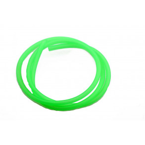 Silicone Tube Tubefly Hookguide - Fl. Green (3 mm/2 mm)