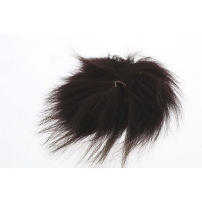 Silver Fox Tail - Black