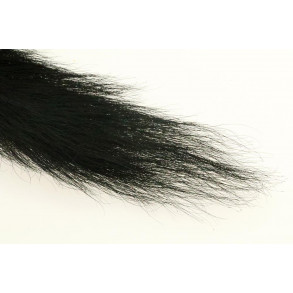 Silver Tip Squirrel Tail - Black