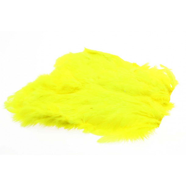 Soft Hackle Patch - Electic Yellow