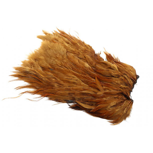 Soft Hackle Patch - Fiery Brown