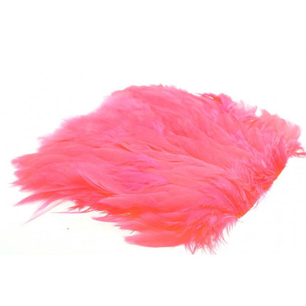 Soft Hackle Patch - Fluo Pink