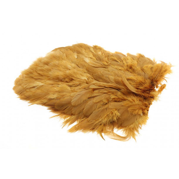 Soft Hackle Patch - Golden brown
