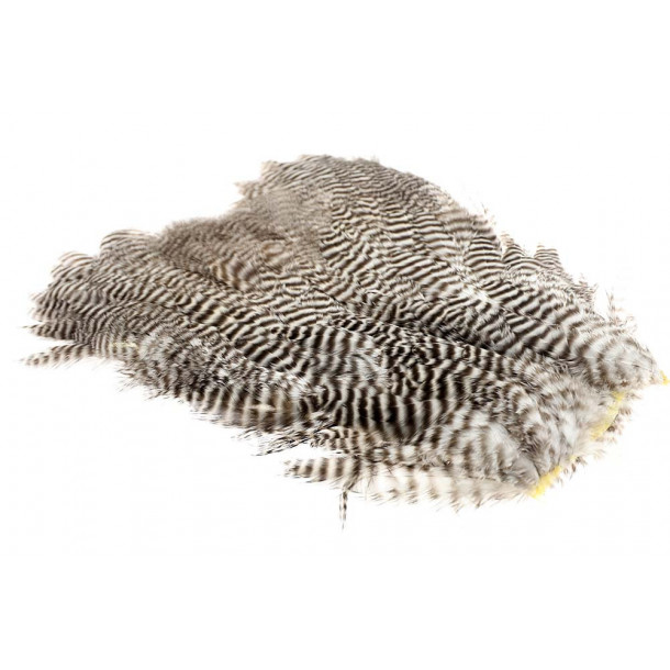 Soft Hackle Patch - Grizzly Natur
