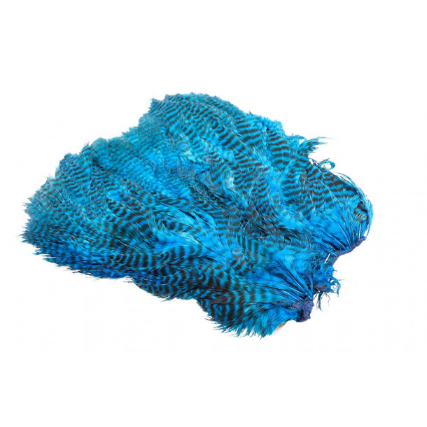 Soft Hackle Patch - Kingfisher Blue