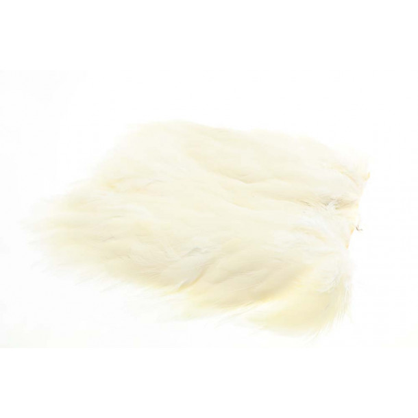 Soft Hackle Patch - White