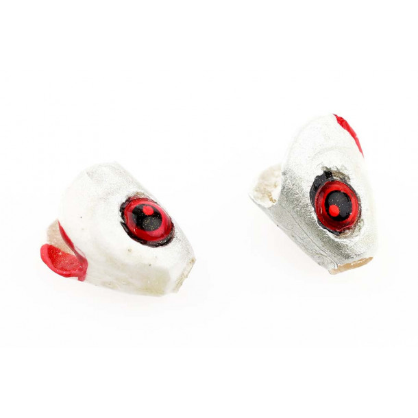 Spawn Heads #S - White/Silver