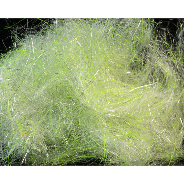 Spawn's Mega Simi Seal Dubbing - UV Chartreuse Steel
