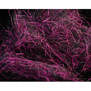 Spawn's UV Simi Seal Dubbing - Black / UV Pink