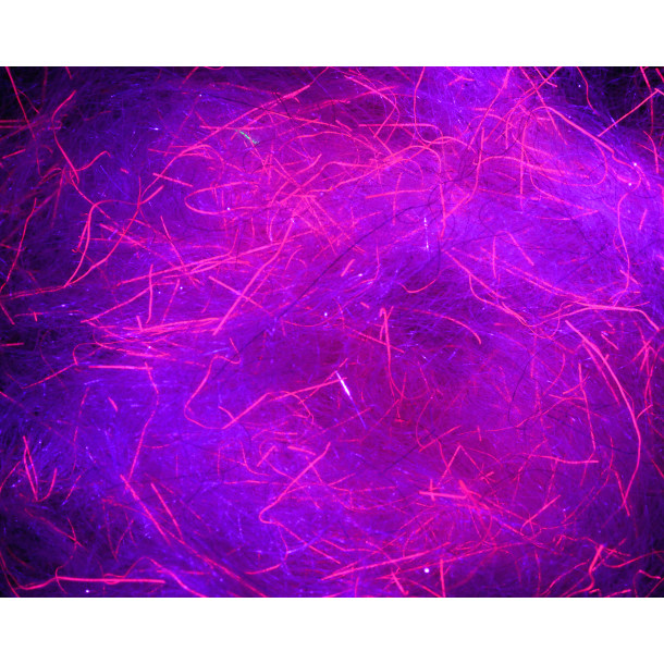 Spawn's UV Simi Seal Dubbing - UV Pink Steel