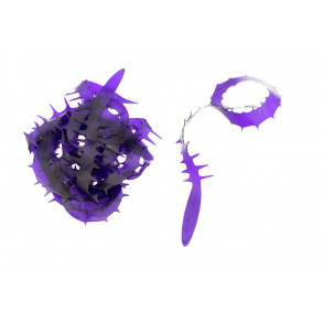 Spiked Rolla tails - Purple (L)