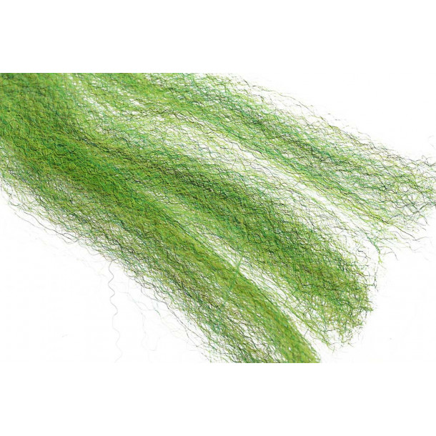 Strung Fuzzy Fiber - 9035 Green Olive