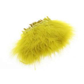 Strung/Blood Quill Marabou - Golden Olive