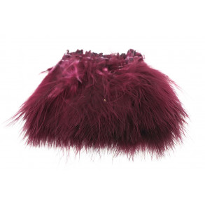 Strung/Blood Quill Marabou - Wine