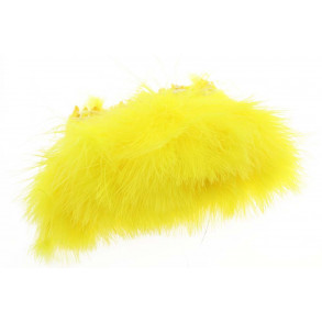 Strung/Blood Quill Marabou - Yellow