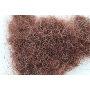 Swiss CDC Arctic Fur 100% biological - colored Pompeian Red 5