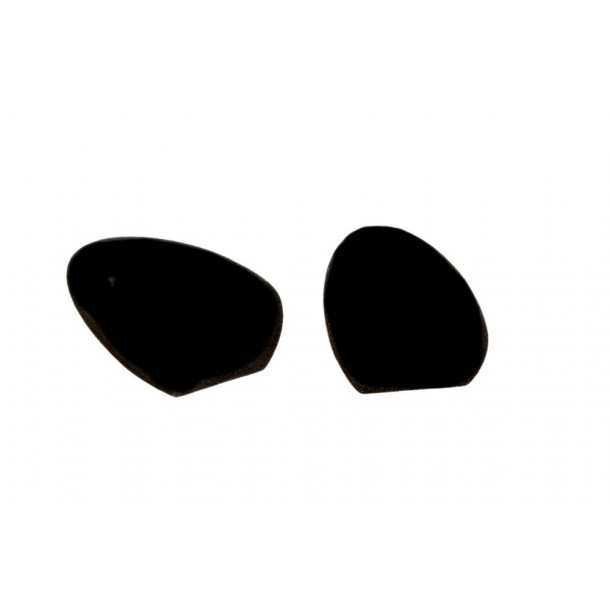 Tapered popper (2 stk) - Black